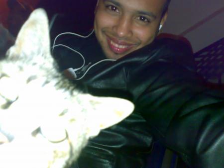 moi et la gentille chat